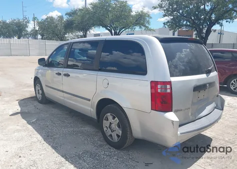 2008 Dodge Grand Caravan Se из США, поврежденный, VIN 1D8HN44H98B102815